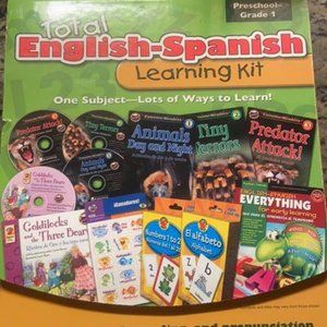 English to Spanish Learning Kit